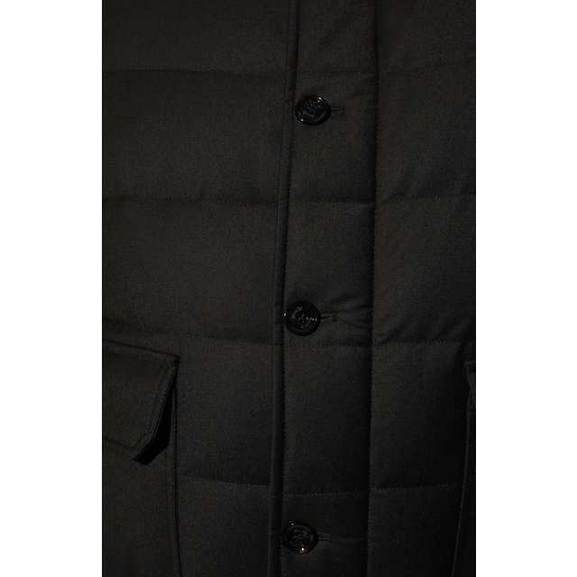 фото Пуховый бомбер с меховой отделкой fantoni-shl moorer