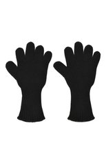 Детские кашемировые перчатки GIORGETTI CASHMERE черного цвета, арт. MB1699 | Фото 2 (Материал: Текстиль, Кашемир, Шерсть)