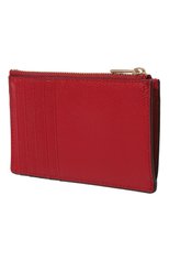 Женский кожаный футляр для кредитных карт FURLA красного цвета, арт. WP00310/ARE000 | Фото 2 (Материал: Натуральная кожа)