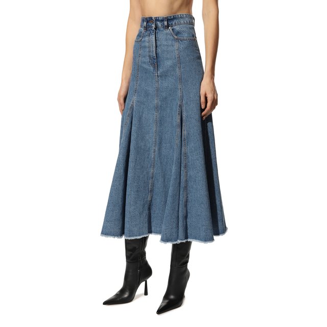 фото Джинсовая юбка msgm