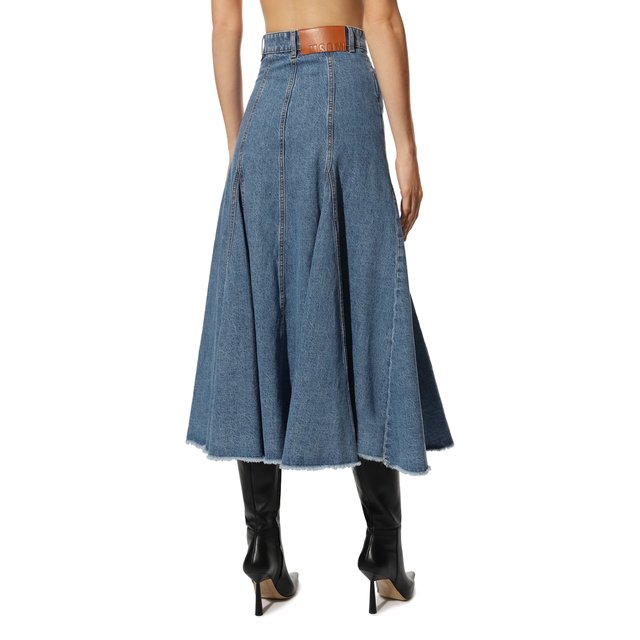 фото Джинсовая юбка msgm