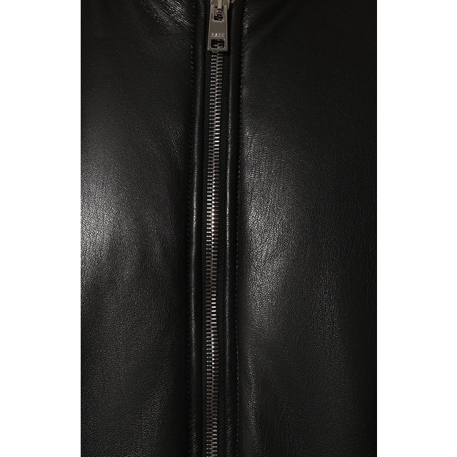 фото Бомбер из экокожи msgm