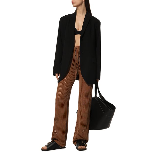 фото Хлопковые брюки erika cavallini