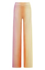 Женские кашемировые брюки CANESSA желтого цвета, арт. HWKP003 FKX026 | Фото 1 (Длина (брюки, джинсы): Удлиненные; Силуэт Ж (брюки и джинсы): Широкие; Материал внешний: Шерсть, Кашемир; Женское Кросс-КТ: Брюки-одежда; Кросс-КТ: Трикотаж; Стили: Романтичный)