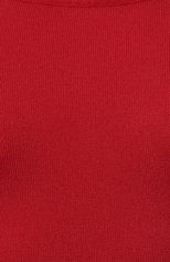 Женское кашемировое платье CANESSA красного цвета, арт. GWKA003/FK0001T | Фото 5 (Материал внешний: Шерсть, Кашемир; Рукава: Длинные; Случай: Повседневный; Кросс-КТ: Трикотаж; Длина Ж (юбки, платья, шорты): Миди; Женское Кросс-КТ: Платье-одежда; Стили: Кэжуэл)