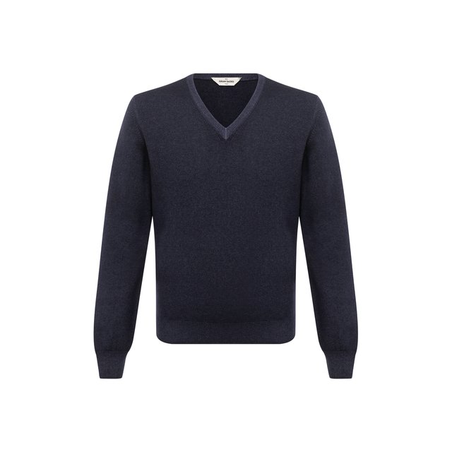 Пуловер из шерсти и кашемира Gran Sasso 55115/19590, цвет синий, размер 48