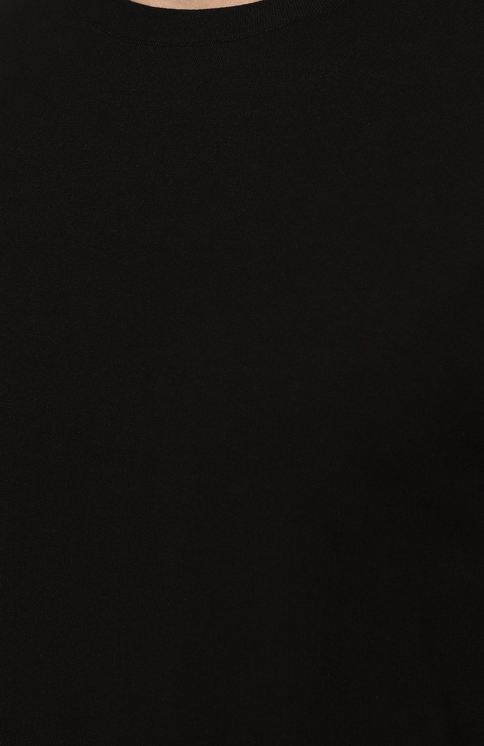 Мужская хлопковая футболка VAN LAACK черного цвета, арт. SAN0S/S00174 | Фото 5 (Принт: Без принта; Рукава: Короткие; Длина (для топов): Стандартные; Материал внешний: Хлопок; Стили: Минимализм)