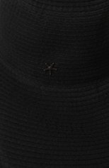 Женская шляпа с широкими полями SHAN черного цвета, арт. 0550-07 | Фото 4 (Материал: Текстиль, Синтетический материал)
