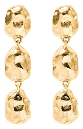 Женские серьги eva COPINE JEWELRY золотого цвета, арт. EVAG | Фото 1 (Материал: Серебро)