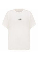 Мужская хлопковая футболка MM6 белого цвета, арт. S52GC0275/S24312 | Фото 1 (Рукава: Короткие; Длина (для топов): Стандартные; Принт: С принтом; Материал внешний: Хлопок; Стили: Минимализм)