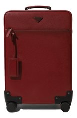 Мужской кожаный дорожный чемодан PRADA красного цвета, арт. 2VQ004-9Z2-F0041-OOK | Фото 7 (Материал: Натуральная кожа; Размер: large)