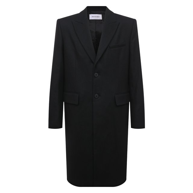 фото Шерстяное пальто trussardi