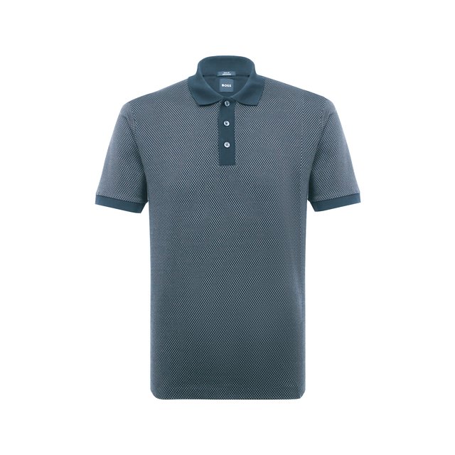 фото Хлопковое поло boss