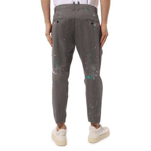фото Хлопковые брюки dsquared2