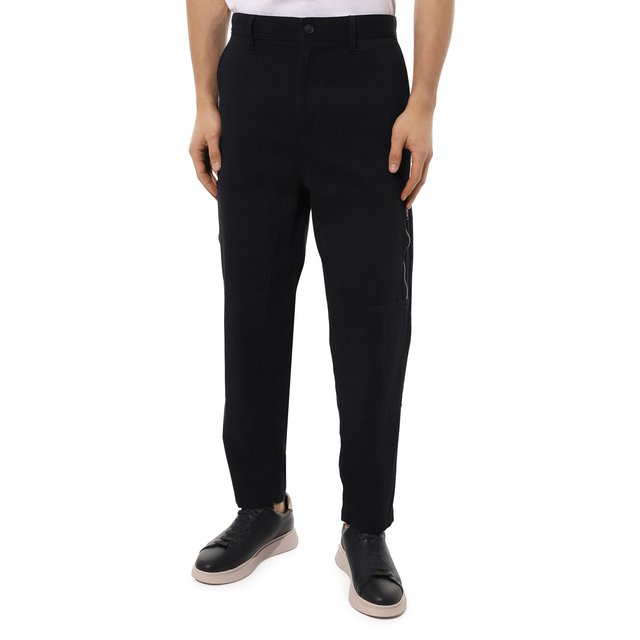 фото Хлопковые брюки boss