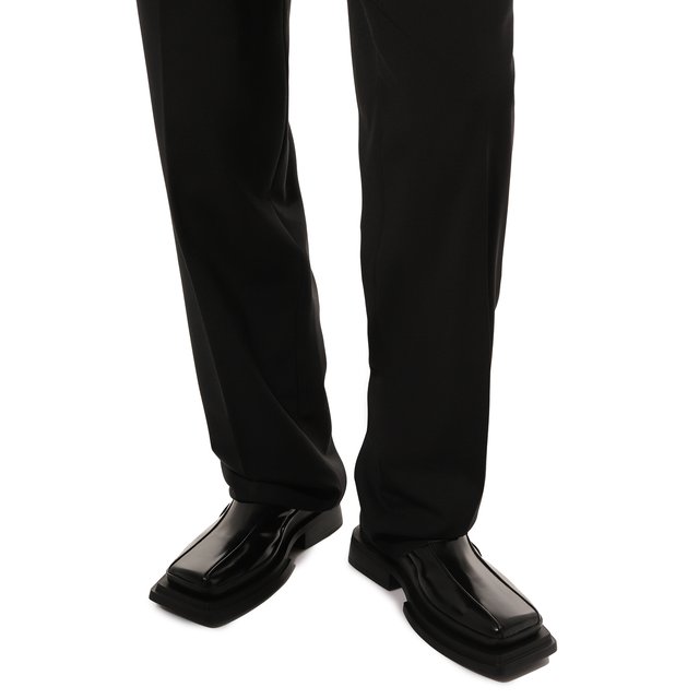 фото Кожаные сапоги trussardi