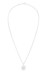 Женская кулон на цепочке MS. MARBLE серебряного цвета, арт. MM-CHSHARSG | Фото 1 (Материал: Серебро)