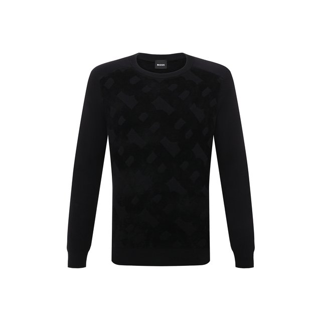 фото Свитер из вискозы и хлопка boss