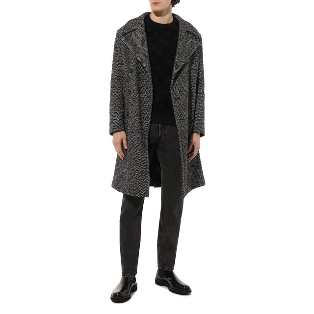 фото Свитер из вискозы и хлопка boss