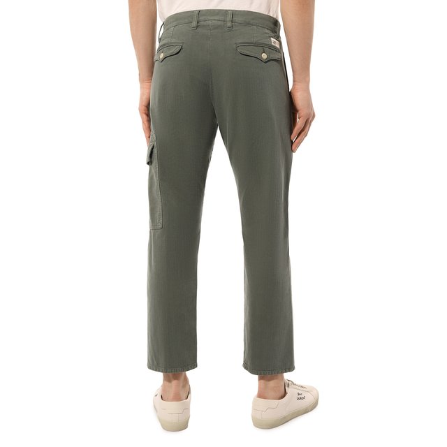 фото Хлопковые брюки-карго two men in the world