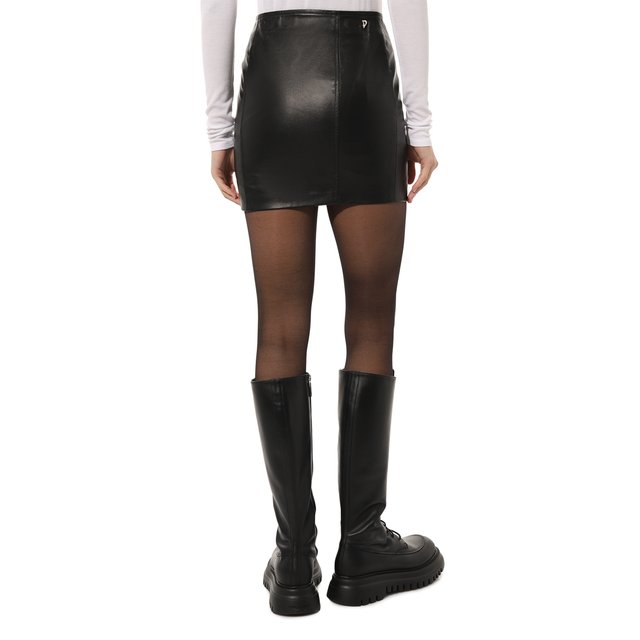 фото Кожаная юбка dondup
