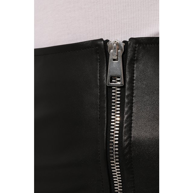 фото Кожаная юбка dondup