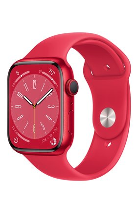 Смарт-часы Apple Watch Series 8 GPS 45mm (PRODUCT)RED Aluminum Case with (PRODUCT)RED Sport Band Regular | Фото №1