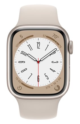 Смарт-часы Apple Watch Series 8 GPS 41mm Starlight Aluminum Case with Starlight Sport Band S/M | Фото №2