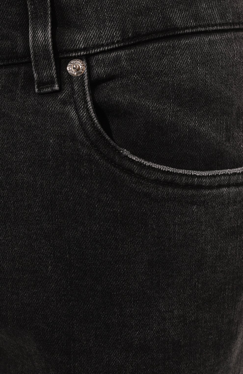 Мужские джинсы DOLCE & GABBANA темно-серого цвета, арт. GY07CD/G8GS6 | Фото 5 (Силуэт М (брюки): Прямые; Кросс-КТ: Деним; Длина (брюки, джинсы): Стандартные; Материал внешний: Хлопок, Деним; Стили: Кэжуэл)