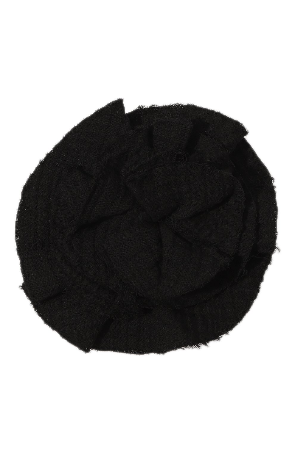 Женская брошь VIKA GAZINSKAYA черного цвета, арт. W23-BROOCHE-1-100 | Фото 1 (Материал: Текстиль)