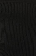 Женское платье из вискозы AND THE BRAND черного цвета, арт. S23-D010-1403-900 | Фото 5 (Случай: Коктейльный; Длина Ж (юбки, платья, шорты): Мини; Кросс-КТ: Трикотаж; Материал внешний: Вискоза; Стили: Романтичный; Женское Кросс-КТ: Платье-одежда)