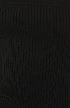 Женское платье из вискозы AND THE BRAND черного цвета, арт. S23-D010-1403-900 | Фото 5 (Случай: Коктейльный; Длина Ж (юбки, платья, шорты): Мини; Кросс-КТ: Трикотаж; Материал внешний: Вискоза; Стили: Романтичный; Женское Кросс-КТ: Платье-одежда)
