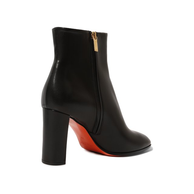 фото Кожаные ботильоны santoni
