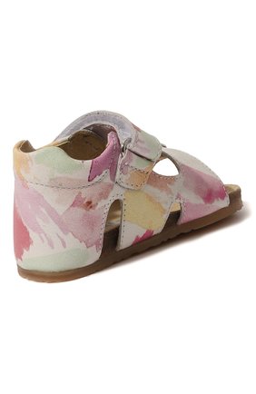 Детские кожаные сандалии FALCOTTO разноцветного цвета, арт. 1500737/A1/18 | Фото 3 (Материал внутренний: Натуральная кожа)
