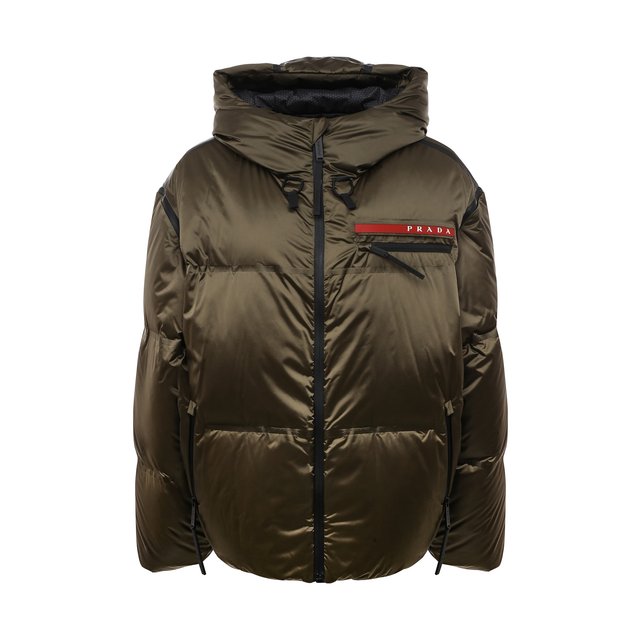 фото Пуховик prada linea rossa prada