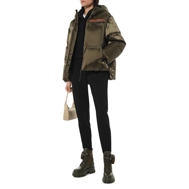 фото Пуховик prada linea rossa prada