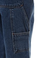 Женские джинсы BLCV синего цвета, арт. 102DVLDS028_VB | Фото 5 (Кросс-КТ: Деним; Длина (брюки, джинсы): Стандартные; Силуэт Ж (брюки и джинсы): Прямые; Стили: Гранж; Материал внешний: Хлопок, Деним; Детали: Потертости)