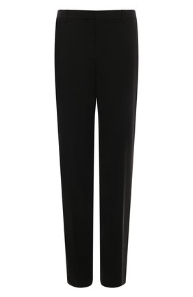 Женские шерстяные брюки THEORY черного цвета по цене 19920 руб., арт. J0701214 | Фото 1