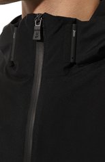 Мужская куртка HERNO черного цвета, арт. GI00103UL/11101 | Фото 5 (Кросс-КТ: Куртка, Ветровка; Рукава: Длинные; Материал внешний: Синтетический материал; Длина (верхняя одежда): Короткие; Стили: Кэжуэл)