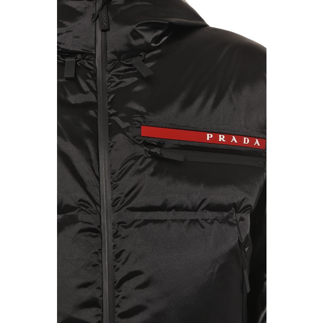 фото Пуховик prada linea rossa prada