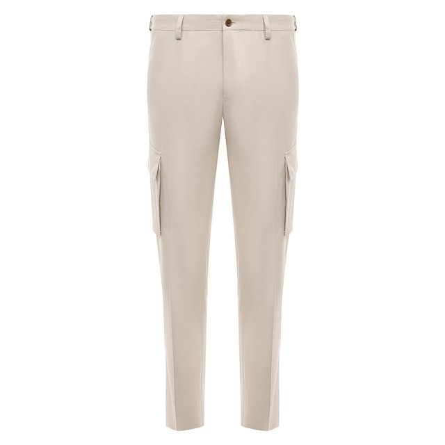 фото Хлопковые брюки-карго corneliani