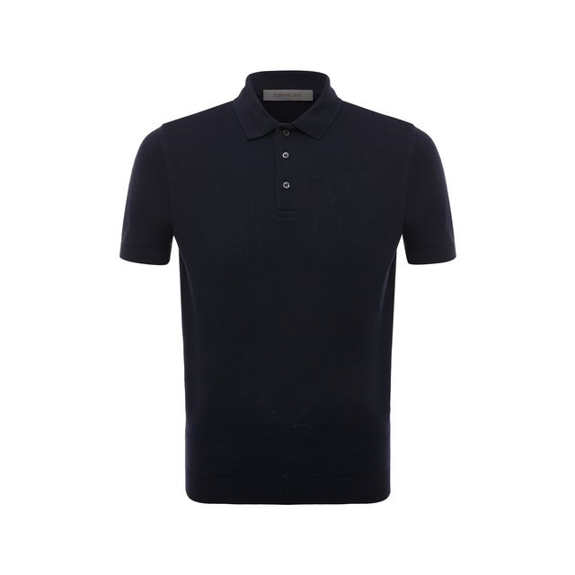 фото Хлопковое поло corneliani