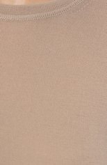 Женский кашемировый пуловер MUST бежевого цвета, арт. 213057 | Фото 5 (Материал внешний: Шерсть, Кашемир; Длина (для топов): Стандартные; Женское Кросс-КТ: Пуловер-одежда; Рукава: 3/4; Стили: Кэжуэл)