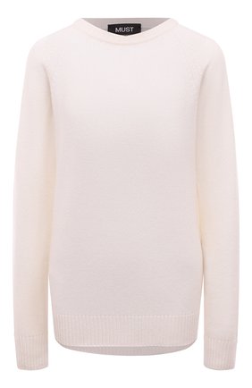 Женский кашемировый пуловер MUST молочного цвета по цене 99950 руб., арт. 213065 | Фото 1