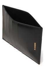 Женский кожаный футляр для кредитных карт JIL SANDER черного цвета, арт. J07VL0005-P4840 | Фото 3 (Материал: Натуральная кожа)