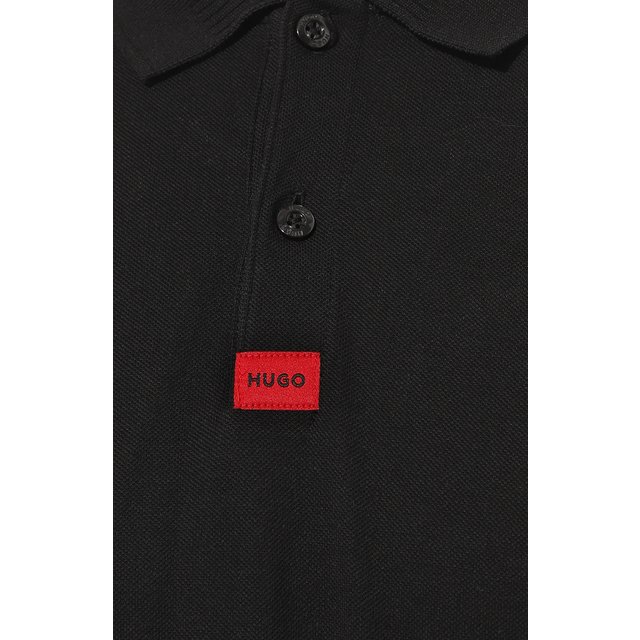 фото Хлопковое поло hugo