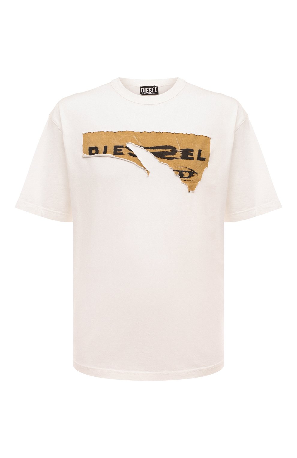 Хлопковая футболка Diesel A08526/0JYYF