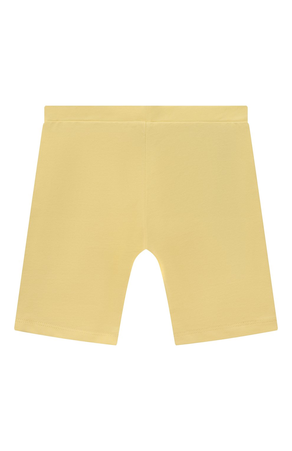 Детские хлопковые шорты N21 желтого цвета, арт. N21395/N0193 | Фото 2 (Случай: Повседневный; Материал внешний: Хлопок)