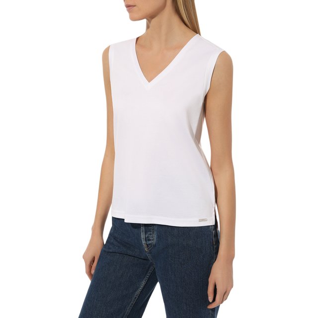 фото Хлопковый топ kiton