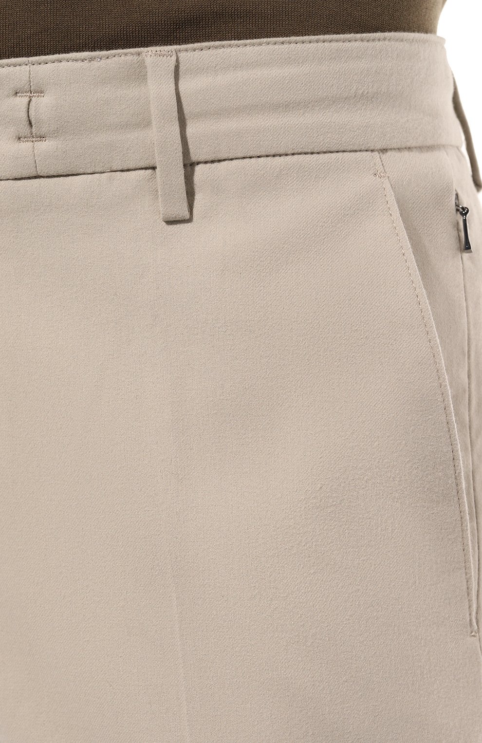 Мужские хлопковые брюки BOGNER бежевого цвета, арт. 18027848 | Фото 5 (Длина (брюки, джинсы): Стандартные; Случай: Повседневный; Материал внешний: Хлопок; Стили: Кэжуэл)